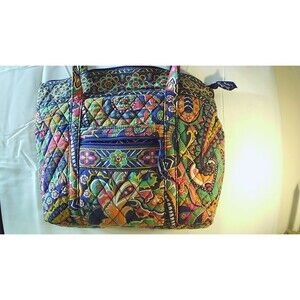 VERA BRADLEY "GET CARRIED AWAY TOTE" Petal Paisley RETIRED